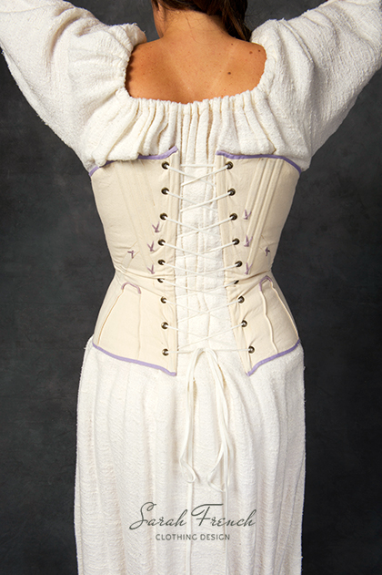 victorian corset back